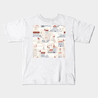 Castles Pattern 23 - Scandinavia Kids T-Shirt